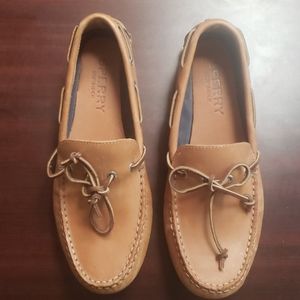 New Mens 9.5 Leather Sperry Topsider shoes